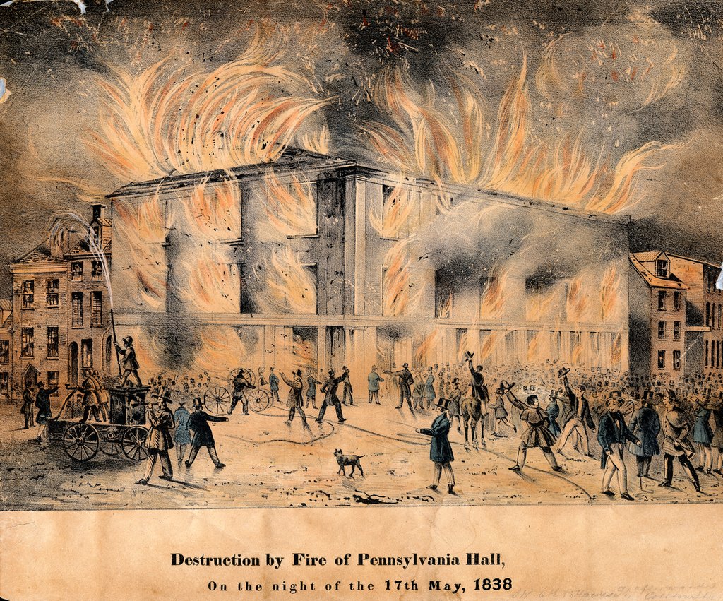 The Burning of Pennsylvania Hall